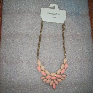 Hannah 18" Pink Necklace